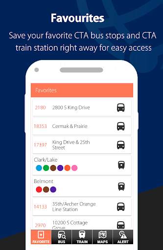 Chicago CTA Transit App: CTA Bus Tracker screenshot 4
