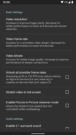 Moonlight Game Streaming 2 تصوير الشاشة