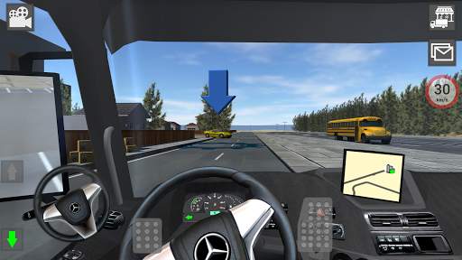 Mercedes Benz Truck Simulator  screenshot 8