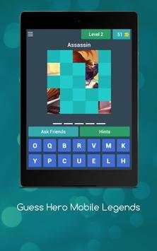 Guess Hero Mobile Legends screenshot 9