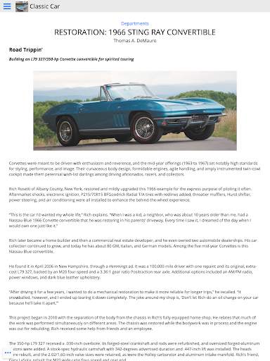 Hemmings Classic Car screenshot 8
