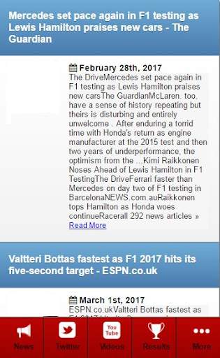 Motor Racing News screenshot 2