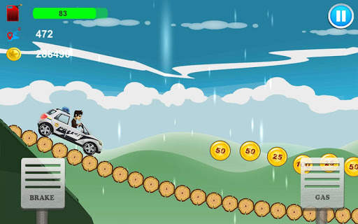 Uphill Race Mountain BTR Climbing Winter Game 2020 screenshot 8