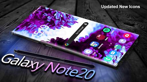 Samsung Note 20 Launcher 2020: Themes & Wallpaper screenshot 2