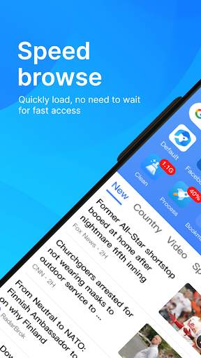 Hyper Browser-Fast & Private screenshot 1
