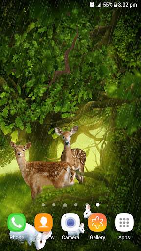 Forest Deer Live Wallpaper screenshot 1