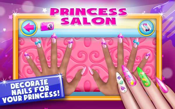 Princess Salon Magic Nail Game screenshot 3