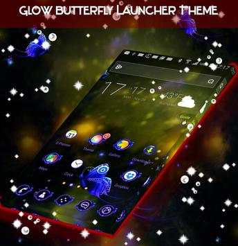 Glow Butterfly Launcher Theme screenshot 2