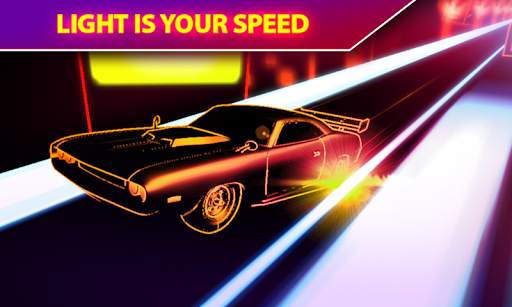 Race 3D: Neon Light screenshot 1