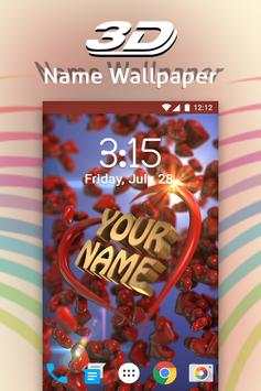 3D My Name Live Wallpaper screenshot 4