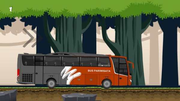 Bus Pariwisata Game screenshot 1