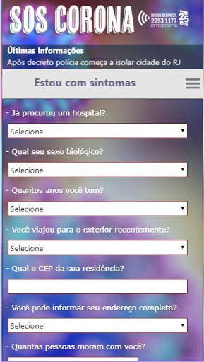 SOS Corona  - DDCOVID19 screenshot 3