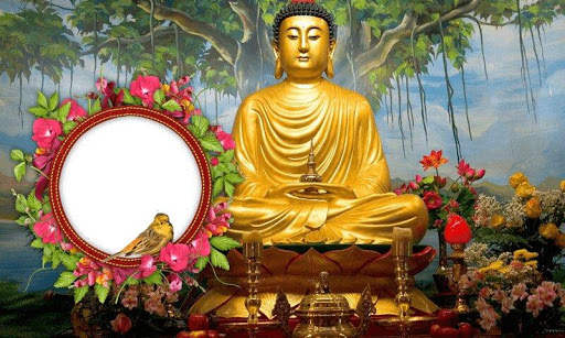 Buddha Purnima Photo Frame - Vesak Day Photo Frame 2 تصوير الشاشة