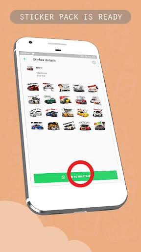 Nitro Real: Racing Sticker for WhatsApp Messenger screenshot 4