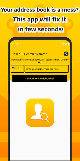 Caller ID search by name screenshot 1