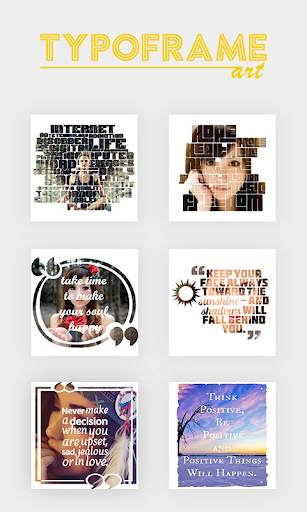 TypoFrame Art & Photo Editor screenshot 3