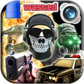 Gaming Photo Editor: Night Vision Shooter Sticker 1.03
