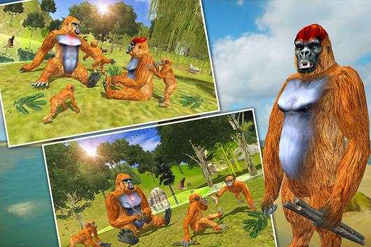 Angry Gorilla Family Simulator screenshot 6