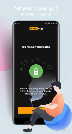 Potato VPN Hotspot screenshot 2