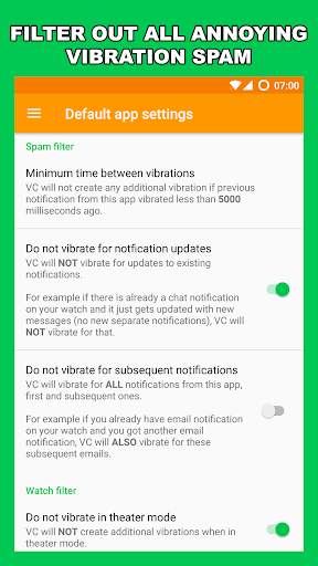 Vibration Center for Wear скриншот 3