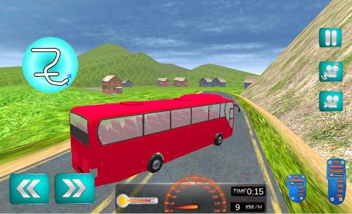 Bus Driving Hill Station Sim screenshot 7