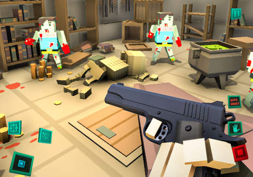 Zombie Pixel Warrior 3D- The Last Survivor screenshot 11