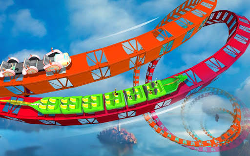 Roller Coaster Racing 3D 2 player screenshot 8