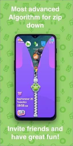 Zip lock screen wallpaper phone lock screen lock screenshot 5