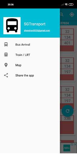 SGTransport - Bus Arrival Time, Singapore MRT Map screenshot 2