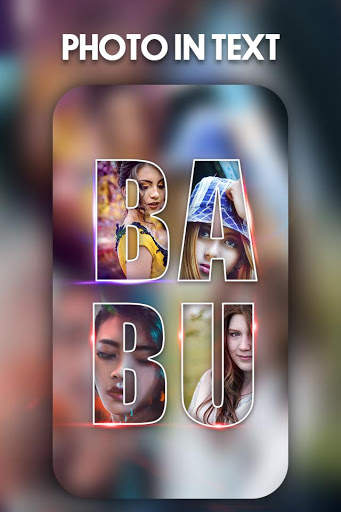 Photo In Text - Text Collage Maker screenshot 4