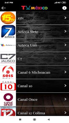 TV México Señal Abierta screenshot 1