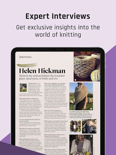 The Knitter Magazine - Creative Knitting Patterns screenshot 11