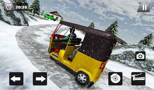 Tuk Tuk Driver Offroad Drive: Transport Passenger screenshot 7