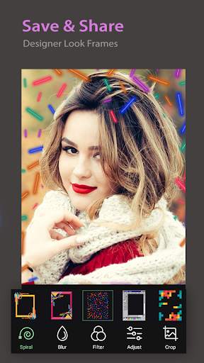 Spiral Photo Editor : Collage  screenshot 8