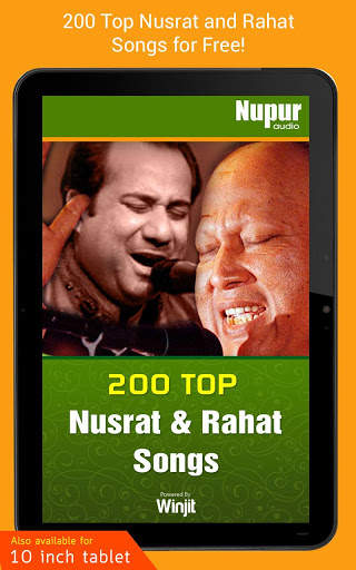 200 Top Nusrat & Rahat Fateh Ali Khan Songs screenshot 5