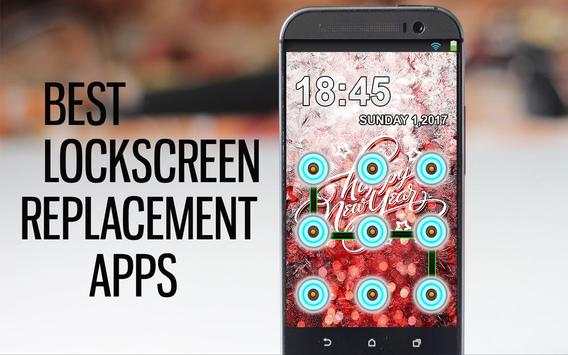 New Year Pattern Lock Screen With Picture Sccurity screenshot 2
