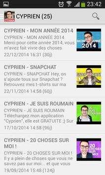 Youtubers Français screenshot 2
