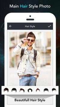 Man HairStyle Photo Editor screenshot 1