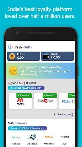 CashNGifts - Gift Cards, Recharge, Pay Bill & Earn screenshot 9