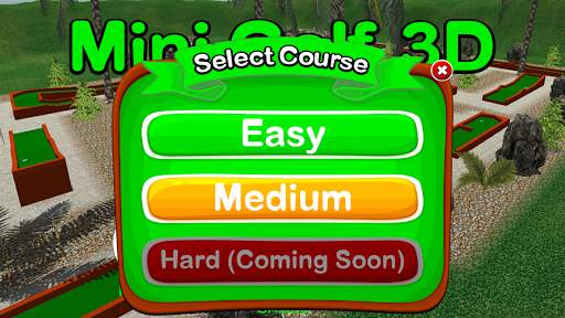 Mini Golf 3D स्क्रीनशॉट 4