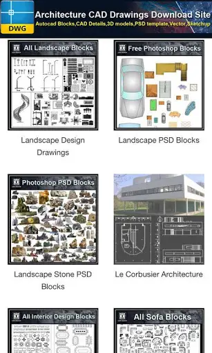 Download Autocad Drawings screenshot 1