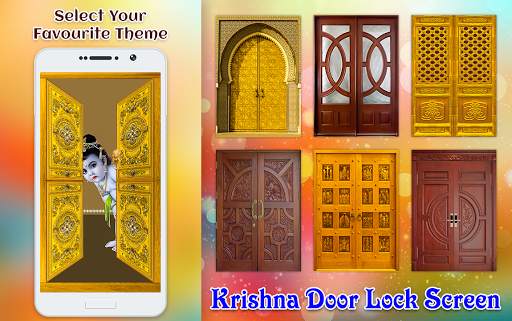 Krishna Door Lock Screen screenshot 5