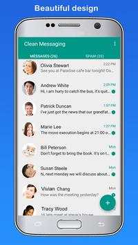 Clean Messaging Lite : SMS Spam Blocker screenshot 3