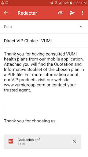 VUMI Plans screenshot 6