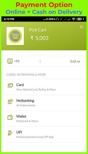Pick Cart - Online Shopping Store screenshot 3