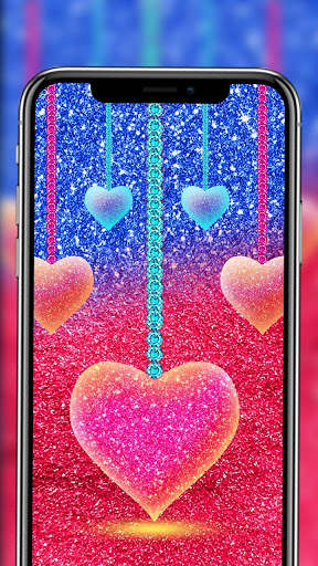 Girly Pink Glitter Wallpapers for Android 💖 screenshot 6