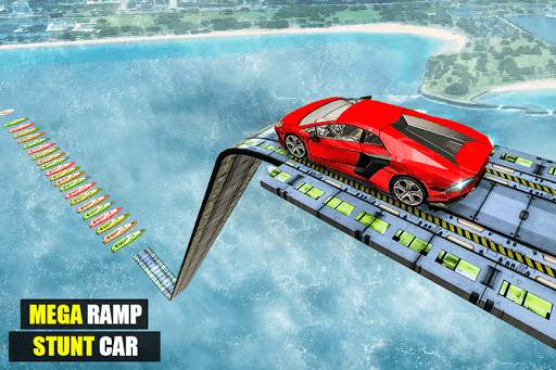 Mega Ramp car Impossible Jump screenshot 11