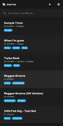 SideTrak: Backing Track Player (Pro Edition) screenshot 6