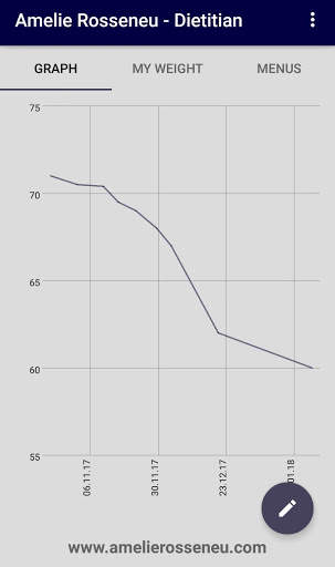 Amelie Rosseneu's Tracking App screenshot 3
