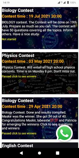 KCSE Revision app all subjects screenshot 3